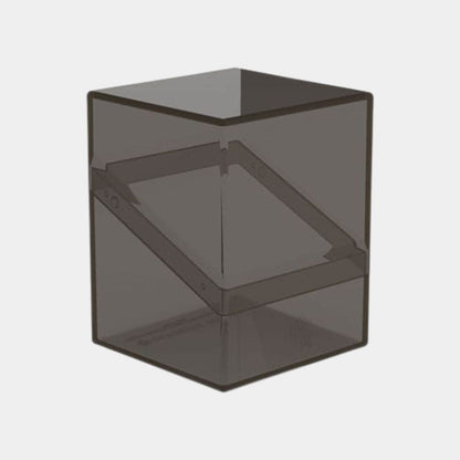 Ultimate Guard Boulder 100+ Clear Onyx Deck Box in der geschlossenen Frontalansicht.